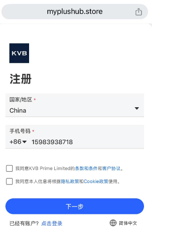 kvb手机版开户流程(图文版)