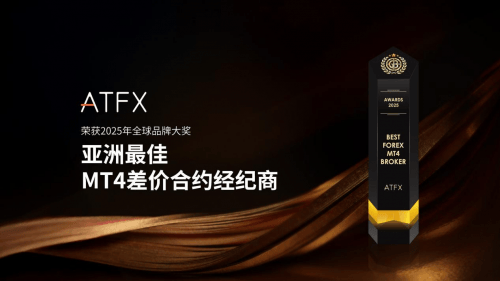 永树行业标杆，ATFX四度问鼎“亚洲最佳MT4差价合约经纪商”奖