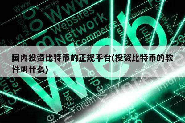 关于BTC-比特币交易平台的信息